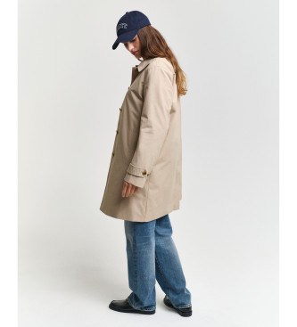 Gant Beige katoenen overjas