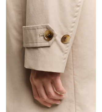 Gant Beige katoenen overjas