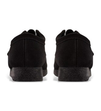 Clarks Scarpe in pelle Wallabee nere