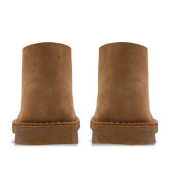 Clarks Botas de piel Desert marrn
