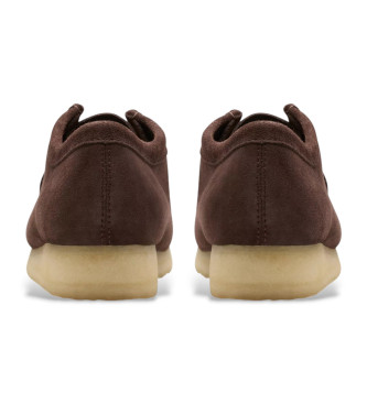 Clarks Scarpe in pelle Wallabee marrone