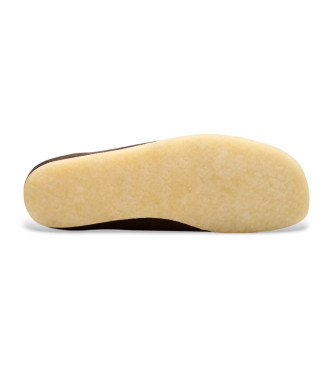 Clarks Scarpe in pelle Wallabee marrone