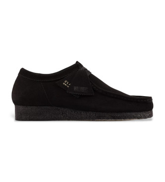 Clarks Scarpe in pelle Wallabee nere