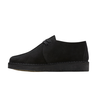 Clarks Skórzane buty Desert Trek w kolorze czarnym