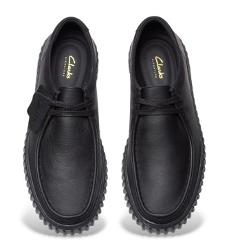 Clarks Scarpe in pelle Torhill Lo nero
