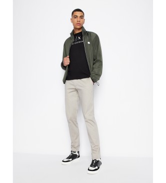 A|X Armani Exchange T-shirt avec logo noir