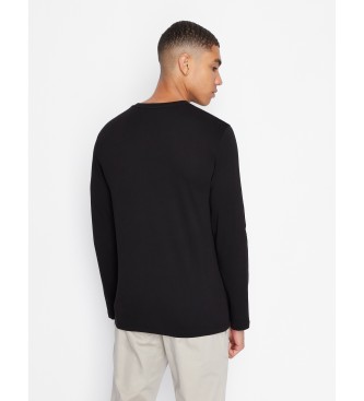 A|X Armani Exchange T-shirt avec logo noir
