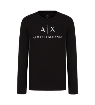 A|X Armani Exchange T-shirt avec logo noir