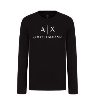 A|X Armani Exchange T-shirt avec logo noir