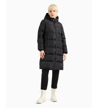 A|X Armani Exchange Casaco preto acolchoado