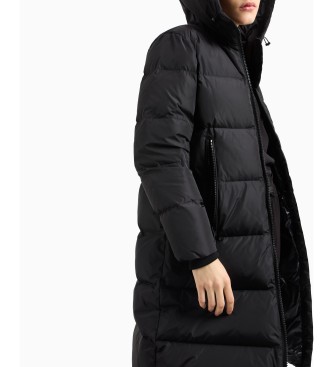 A|X Armani Exchange Casaco preto acolchoado