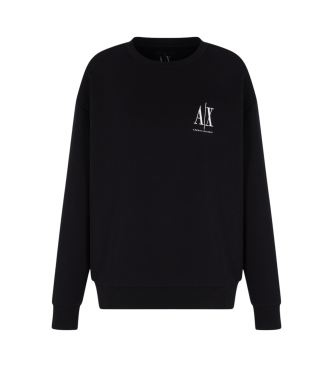A|X Armani Exchange Sweat  col ras du cou noir