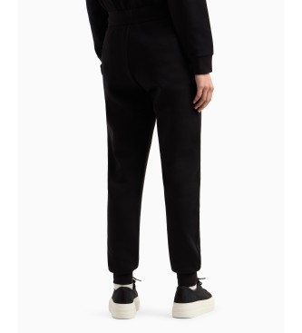 A|X Armani Exchange Pantaln Joggers Small Logo negro