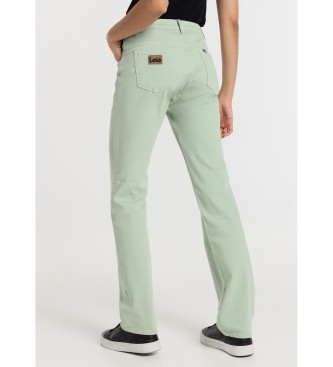 Lois Jeans Rechte broek - Korte broek 5 zakken groen