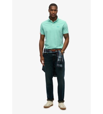 Superdry Vintage Poloshirt Destroy grn
