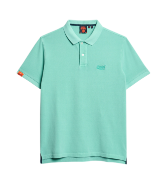 Superdry Vintage Poloshirt Destroy grn