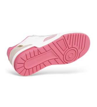 Pepe Jeans Sneakers Levitt College G in pelle bianca