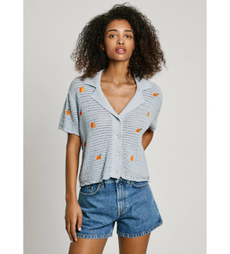 Pepe Jeans Modra majica Olaya