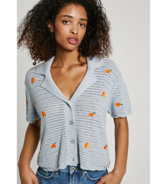 Pepe Jeans Modra majica Olaya