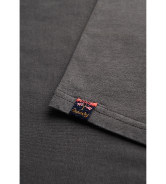 Superdry T-shirt com grfico Atltico cinzento escuro