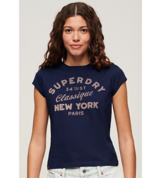 Superdry T-shirt  manches courtes Workwear navy
