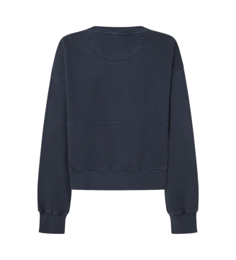 Pepe Jeans Felpa blu navy Fiorelina