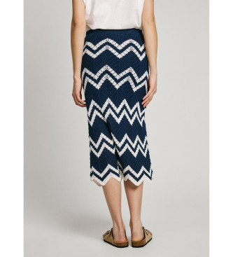 Pepe Jeans Saia Ollie azul-marinho