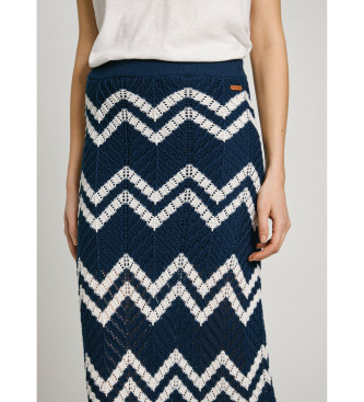 Pepe Jeans Saia Ollie azul-marinho