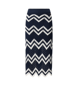 Pepe Jeans Saia Ollie azul-marinho
