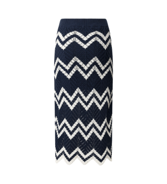 Pepe Jeans Saia Ollie azul-marinho