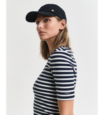 Gant T-shirt girocollo blu navy