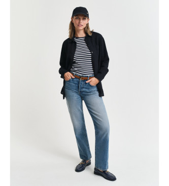 Gant T-shirt girocollo blu navy