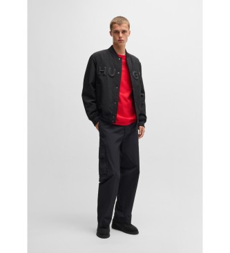 HUGO T-shirt Dapolino rouge
