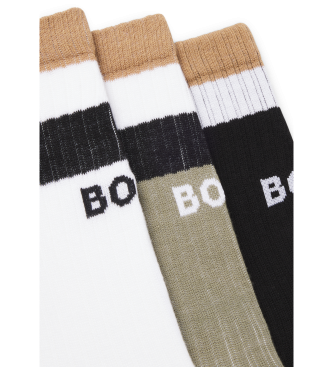 BOSS 3 par Iconic-strmper - hvid, grn, sort