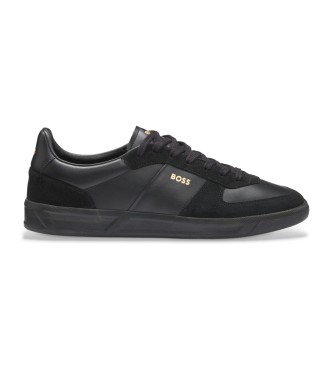 BOSS Careton Leather Sneakers black
