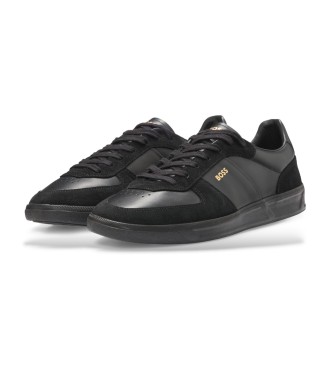 BOSS Careton Leather Sneakers black