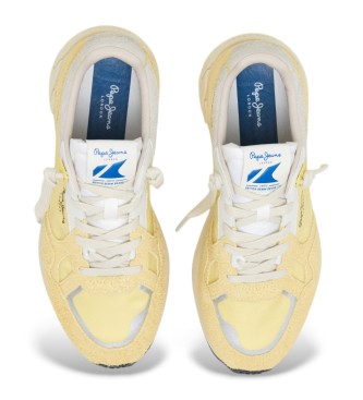 Pepe Jeans Sneakers Marlon Divided in pelle gialla
