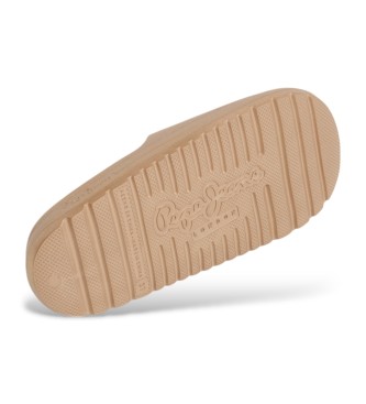 Pepe Jeans Flip-Flops Strand Slidemet gold