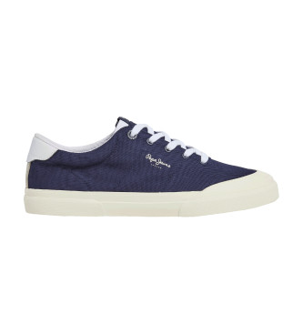 Pepe Jeans Kenton usnjene superge Navy Series