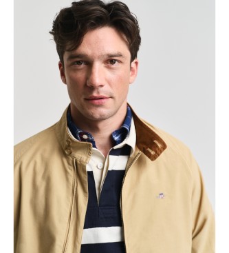 Gant Cazadora Harrington de algodn beige