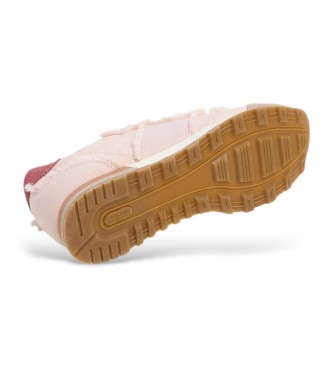 Pepe Jeans Sneakers in pelle twill rosa Once