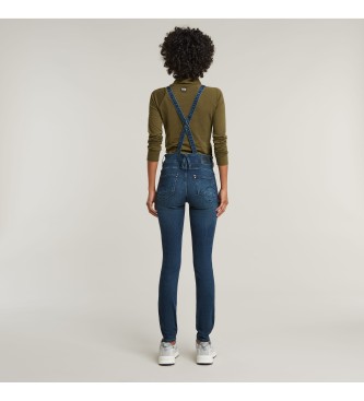 G-Star Tight sittande jumpsuit med hg midja Lynn bl