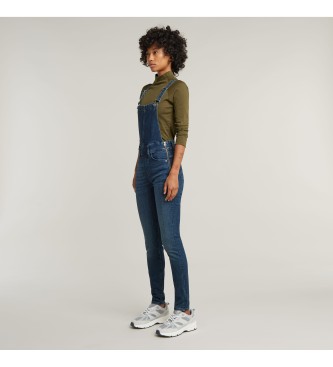 G-Star Tight sittande jumpsuit med hg midja Lynn bl