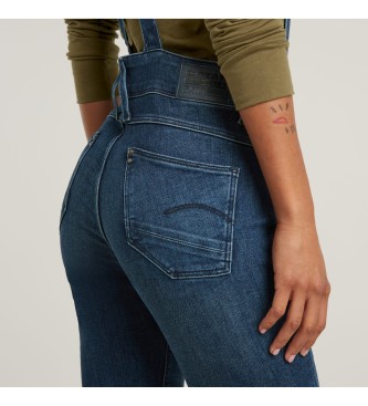 G-Star Tight sittande jumpsuit med hg midja Lynn bl