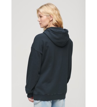Superdry Athletic Essential Extra Large Hoodie Navy