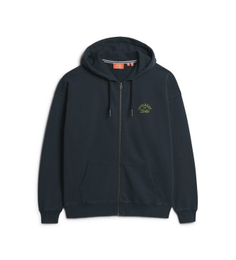 Superdry Athletic Essential Extra Large Hoodie Navy