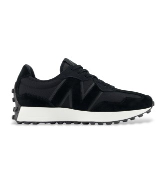 New Balance Skórzane buty treningowe 327    czarny