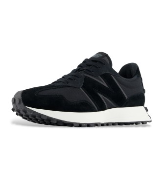 New Balance Skórzane buty treningowe 327    czarny