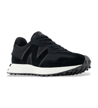 New Balance Skórzane buty treningowe 327    czarny