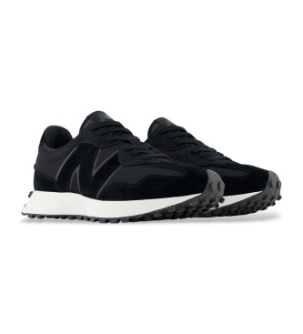 New Balance Skórzane buty treningowe 327    czarny